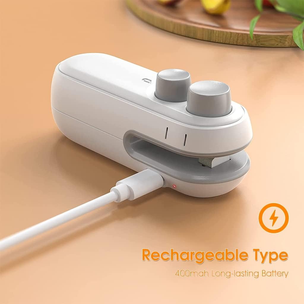 Mini Bag Heat Sealing Machine - 2-in-1 Cutter & Sealer