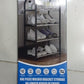 4-Layer Space-Saving Shoe Rack | Portable Dustproof Shoe Organizer With Cover | Closet & Home Shoe Stand | Plastic + Metal Body - Random Colour