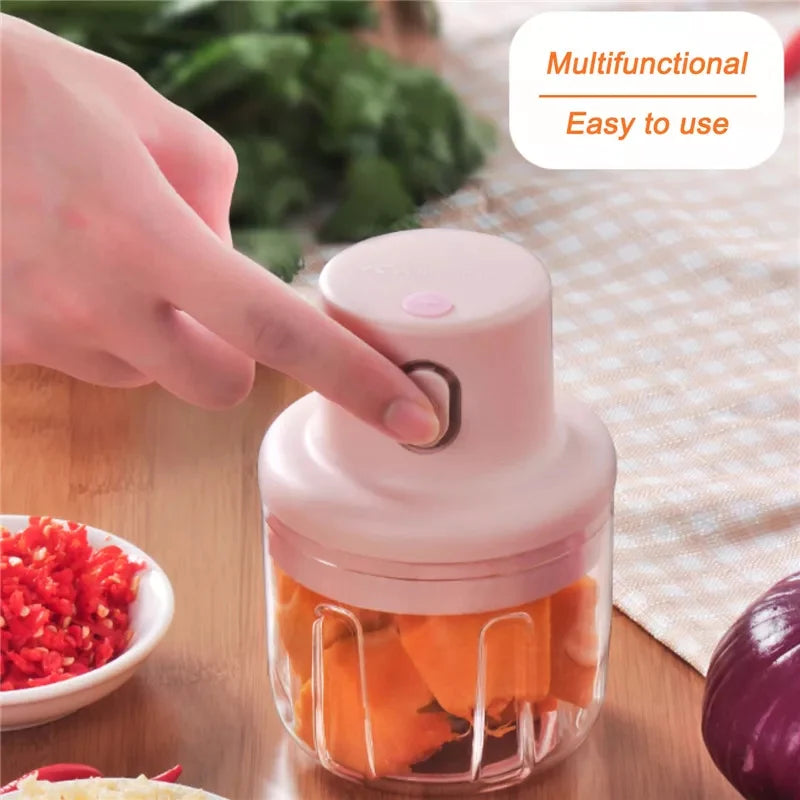 Rechargeable Mini Electric Food Chopper