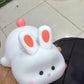 Cute Rabbit Silicone Lamp Soft Touch Night Light For Kids And Home Decor