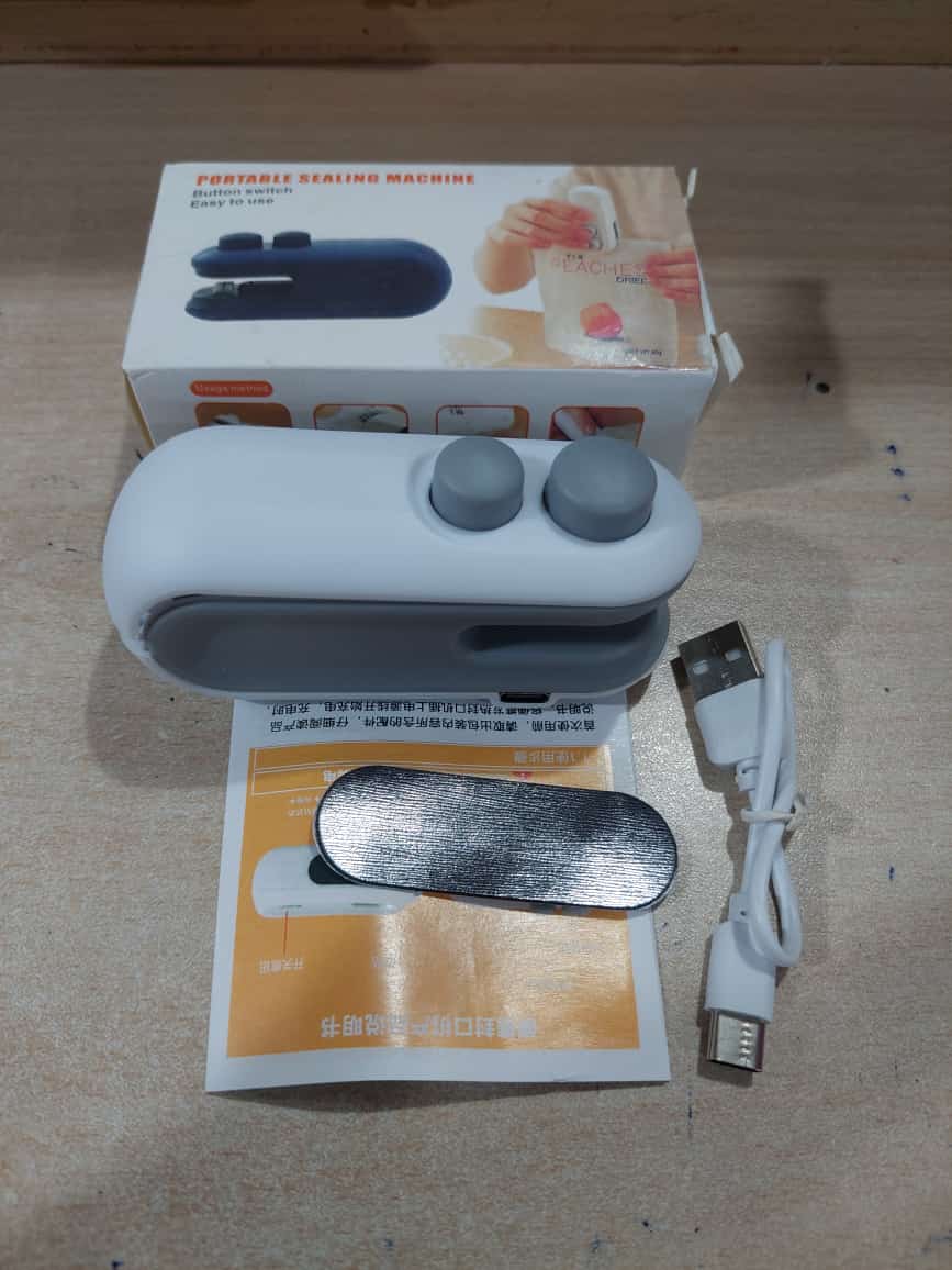 Mini Bag Heat Sealing Machine - 2-in-1 Cutter & Sealer