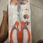 Kitchen Use Multipurpose Scissor Soft Grip Stainless Steel With Bottle Opener And Nut Cracker