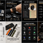 I20 Ultra Max Suit 10 In 1 Smart Watch With Airpods - Black