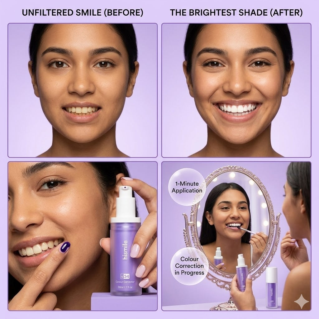 Teeth Brightening Hismiles V34 Colour Corrector Serum - 30ml | Hismiles V34 Colour Corrector Serum - Hismile