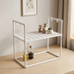 Microwave Oven Storage Rack 2-Tier Kitchen Organizer | Space-Saving Carbon Steel Shelf For Countertop And Utensils | Random Colour ~ Plastic