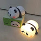 Rechargeable Panda Lamp | Cute Panda Night Light | Soft Silicon Lamp For Room Decoration | Panda Lamp