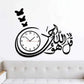 3d wall clock Wooden Wall Clock I for bedroom I Quartz Watch DIY Design