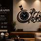 3d wall clock Wooden Wall Clock I Wall clocks for bedroom I Quartz Watch DIY Design