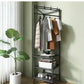 Multifunctional Corner Coat Rack | Nail-Free Installation | Space-Saving Coat & Storage Organizer | Waterproof & Durable | 3 Layers | Random Colour