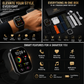 I20 Ultra Max Suit 10 In 1 Smart Watch With Airpods - Black