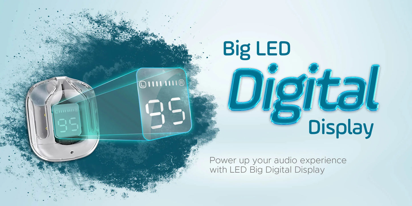 3.1 Professional Air 31 Tws Transparent Earbuds Bluetooth 5.3v (random color )