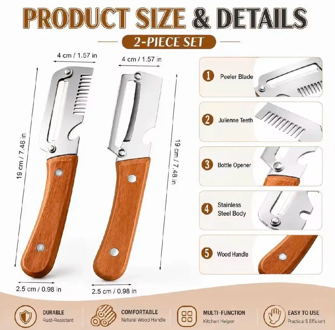 Kitchen Peeler Stainless Steel Vegetable Peeler