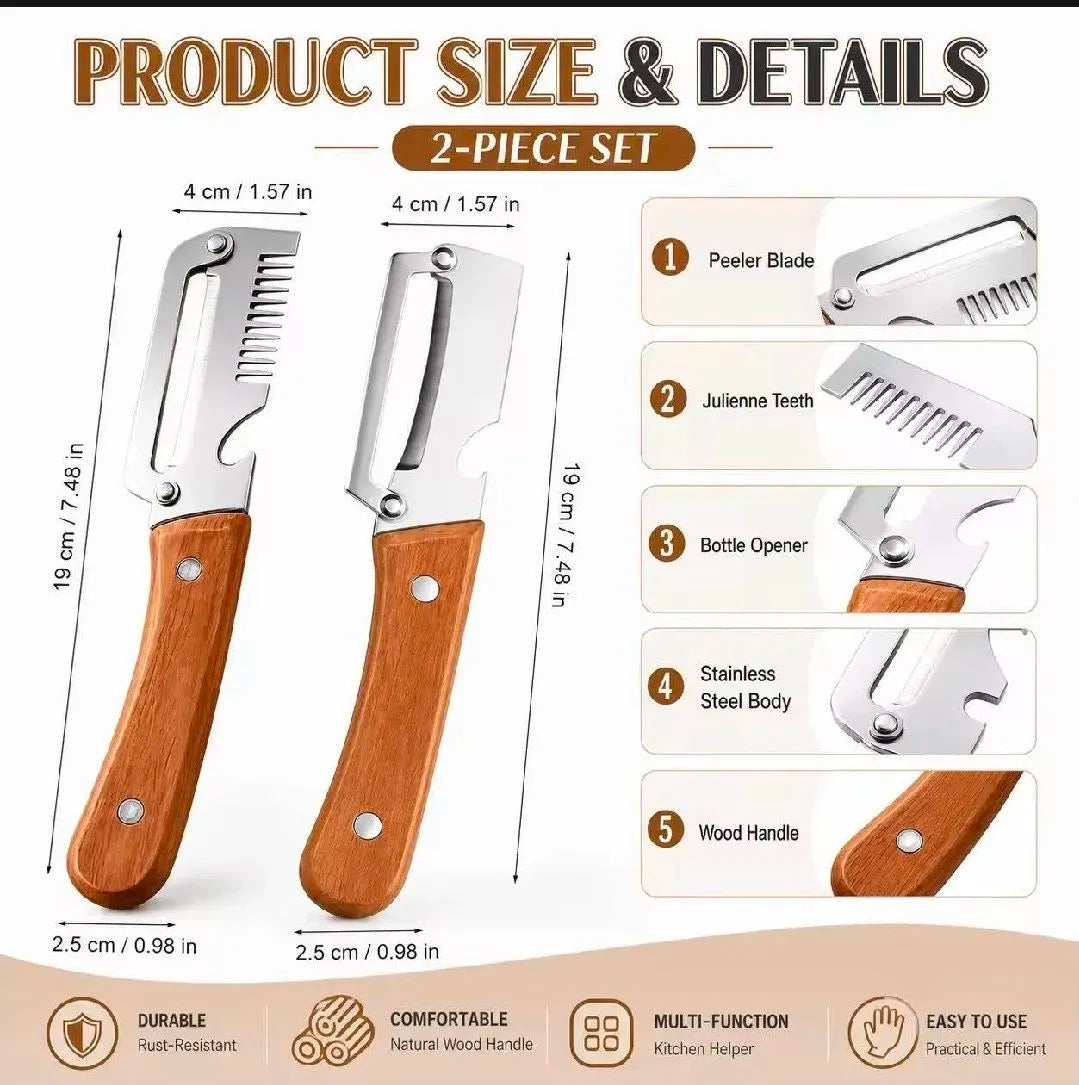 Kitchen Peeler Stainless Steel Vegetable Peeler