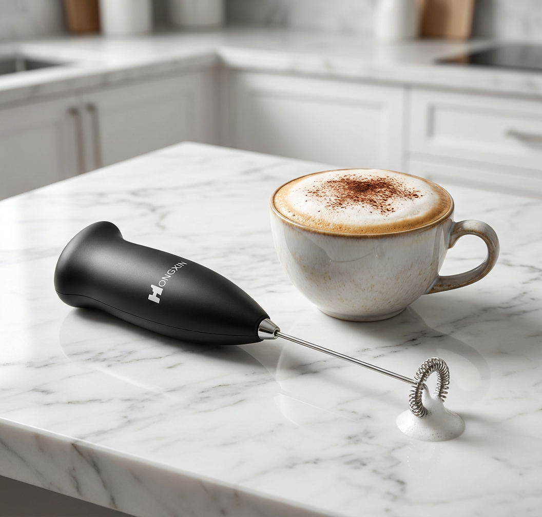 Electric Mini Coffee Beater Mini Electric Egg Beater (random color) (Cell Operated)