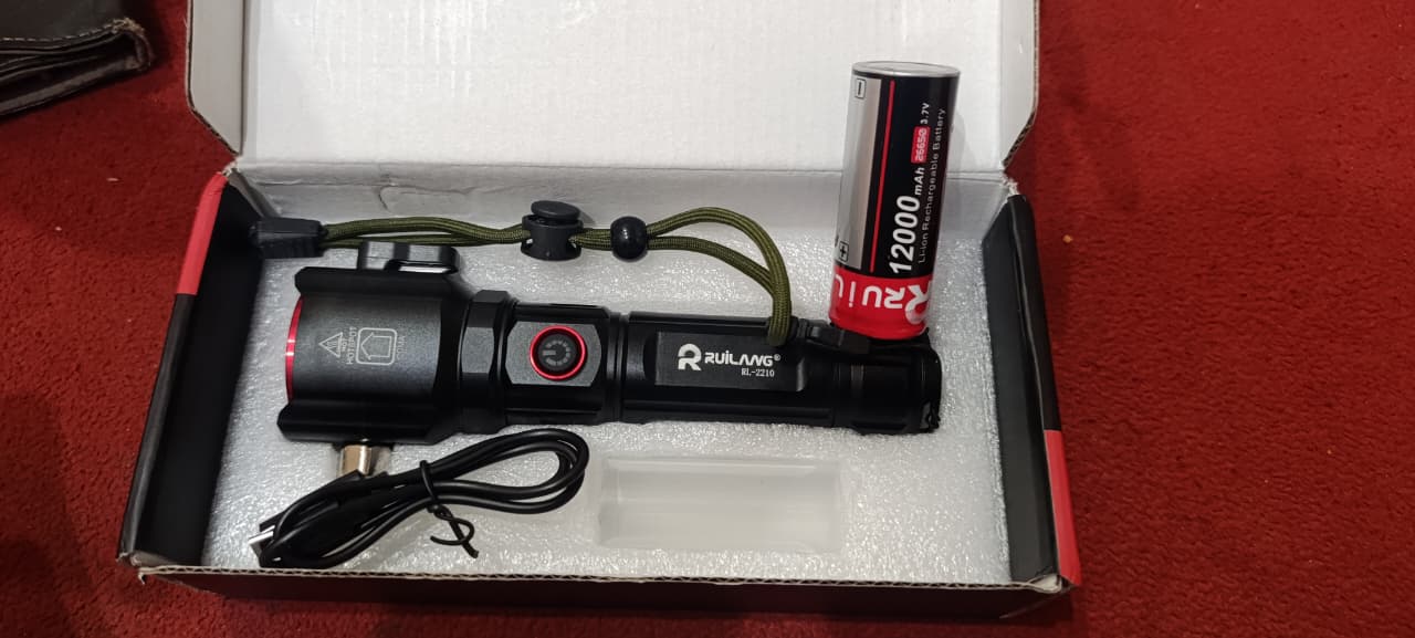 Multifunction LED Torch & Power Bank (Original German 100%)