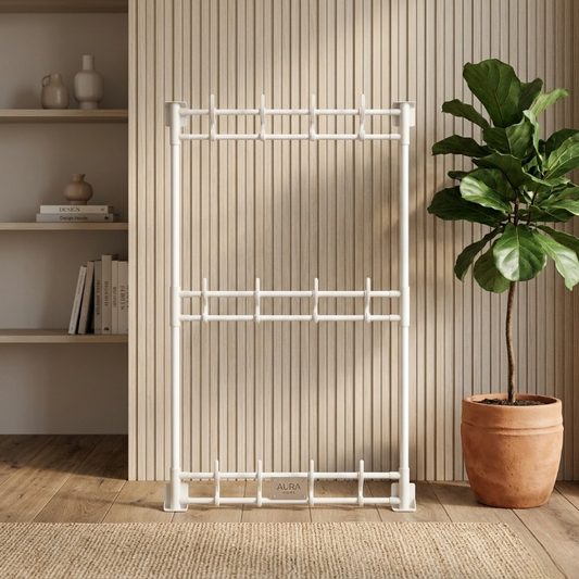 Wall-Mounted Corner Storage Rack | Multifunctional Bathroom Organizer | Strong Carbon Steel | Random Colour