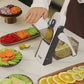 Mandoline Slicer | Safe Adjustable Vegetable Cutter | Multi‑Purpose Kitchen Chopper & Manual Grater ( Random Colour )