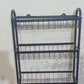 Wall Mounted Spice Rack Black Stainless Steel 3 Tier – DIY Assembly Required (Self Assemble)
